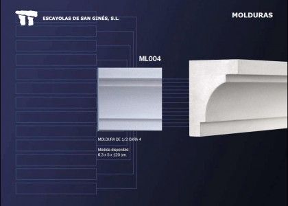 MOLDURA 6X6